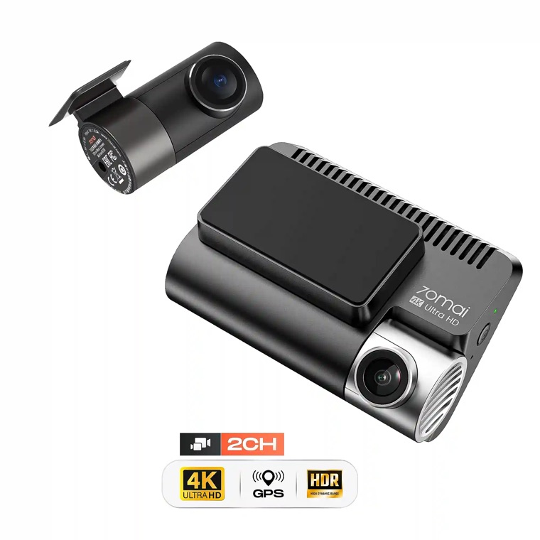 70mai Dash Cam A800SE 4K avant et arrière