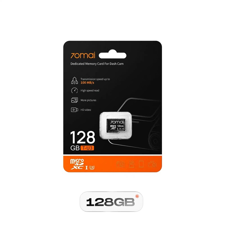 Cartes mémoire pour dashcam, 64 Go à 512 Go