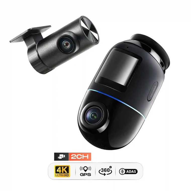 70mai Omni X800, dash cam 4K rotative
